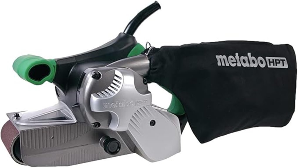 Metabo HPT Belt Sander Review 1 metabo hpt belt sander