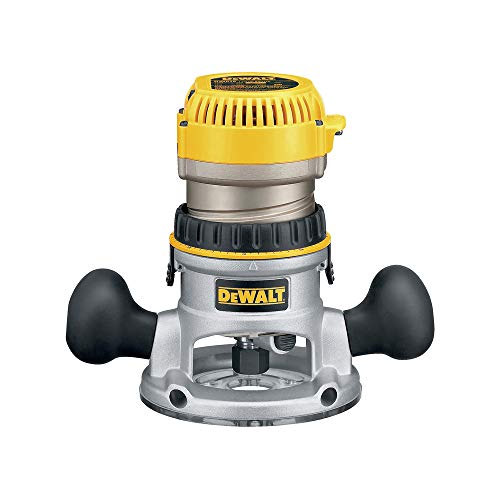 DEWALT Router, Fixed Base, 12-Amp, 24,000 RPM Variable Speed Trigger, 2-1/4HP, Corded (DW618)