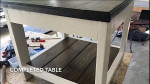 farmhouse end table