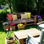 creative pallet garden furniture