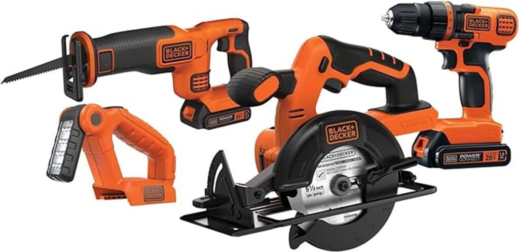 BLACK+DECKER 20V MAX Power Tool Combo Kit Review 1 power tool combo review
