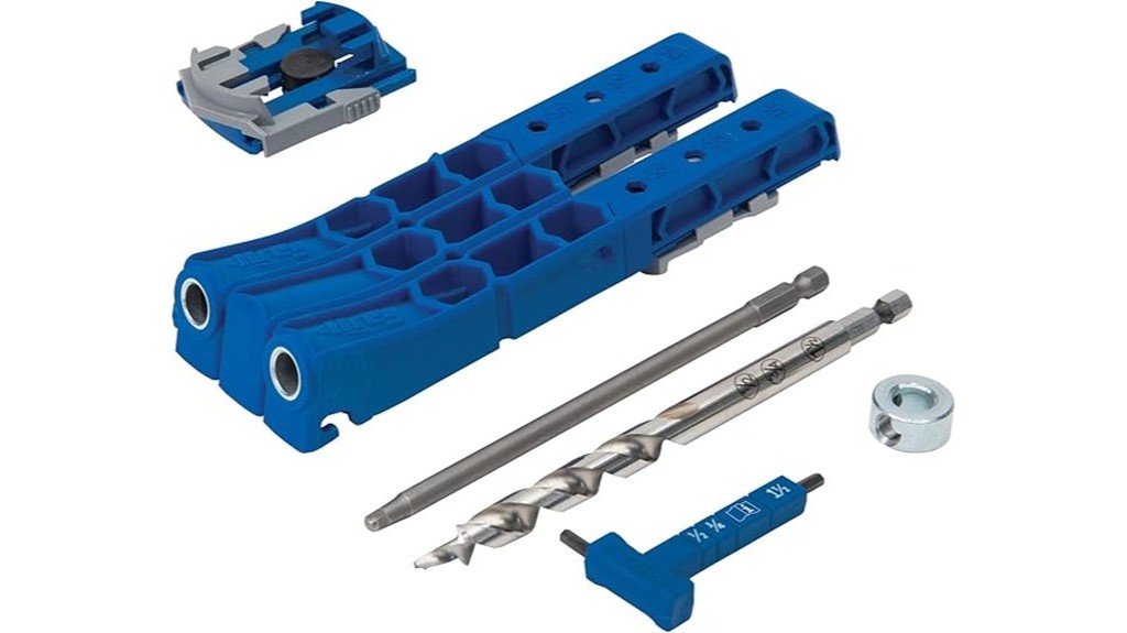 compact pocket hole jig