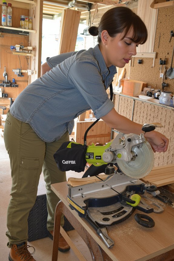 compact powerful miter saw