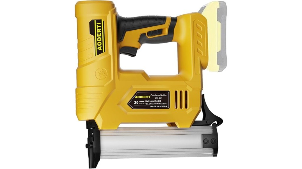 cordless dewalt brad nail gun