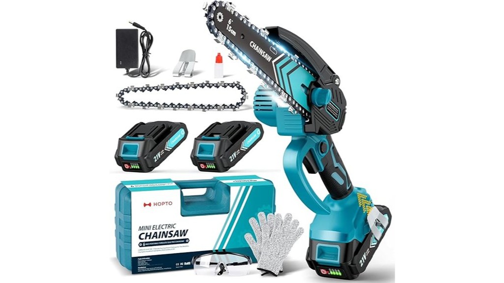 cordless mini chainsaw kit