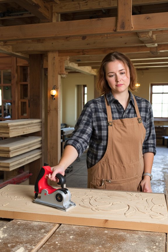 ergonomic grip improves comfort