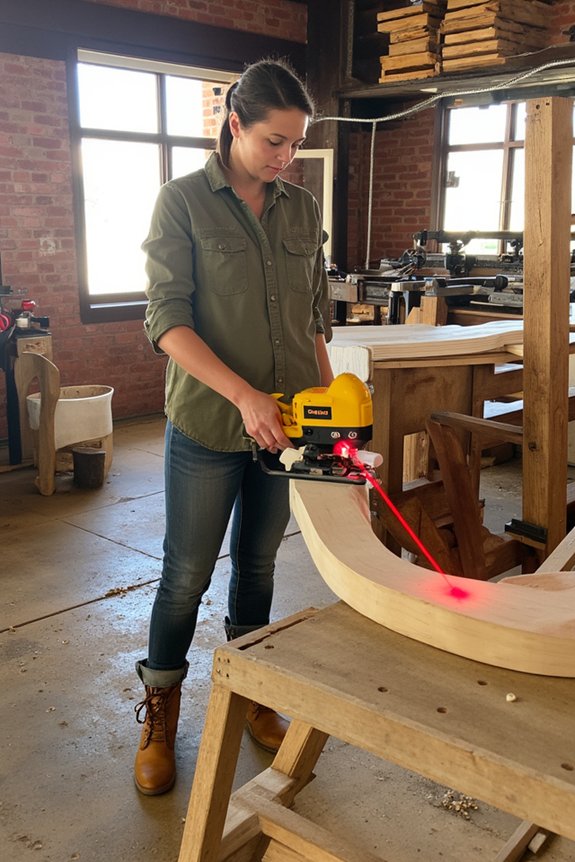 laser guide s visibility issues