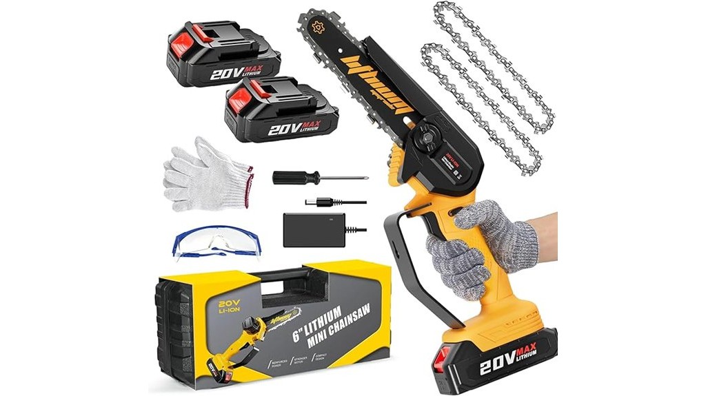 portable cordless wood cutter