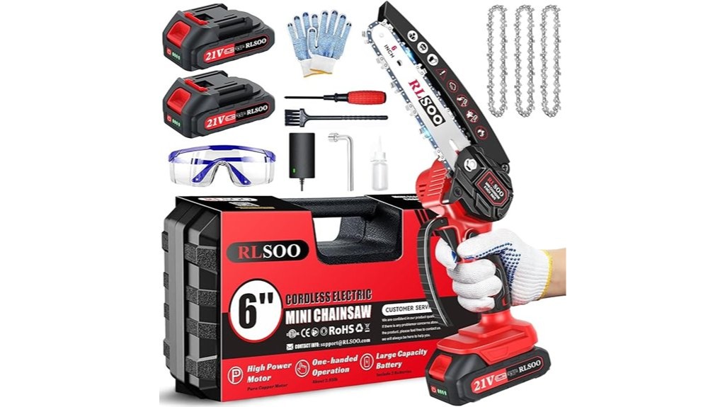 portable mini chainsaw kit
