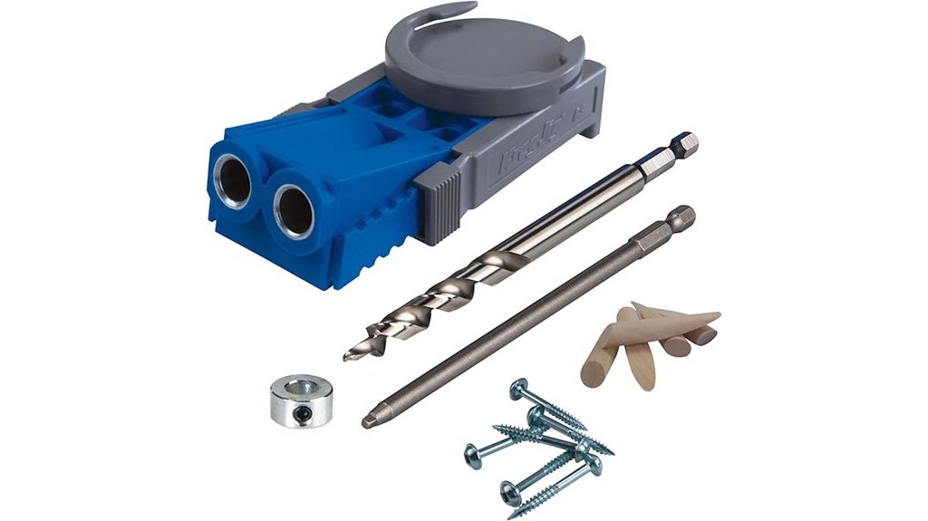 portable pocket hole jig system