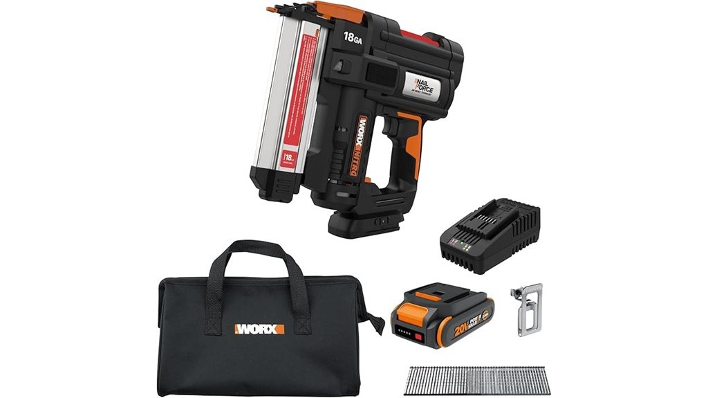 powerful cordless brad nailer