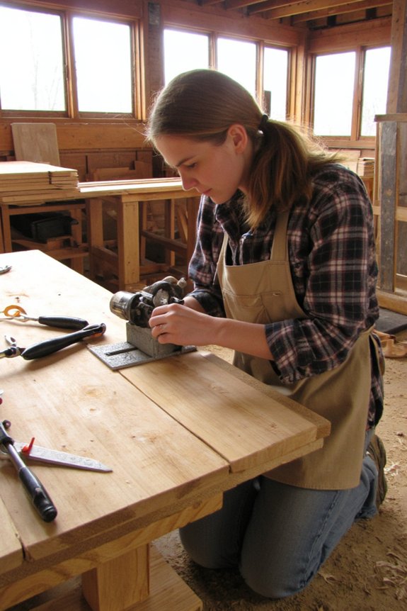 precise cabinet joint assembly