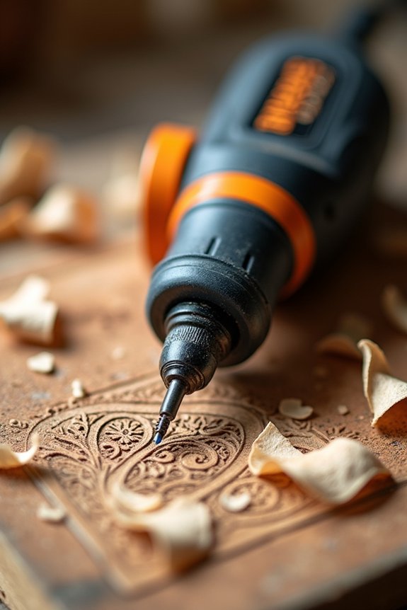 precise control for engraving