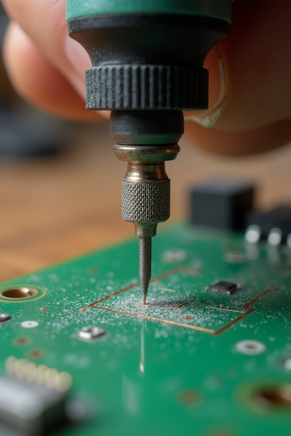 precision cutting for circuits