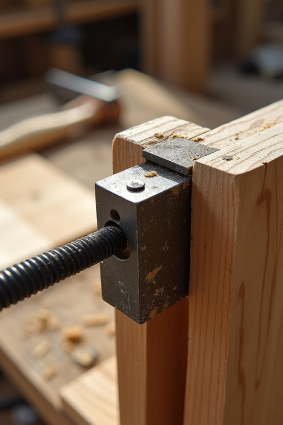 stable yet cumbersome clamps