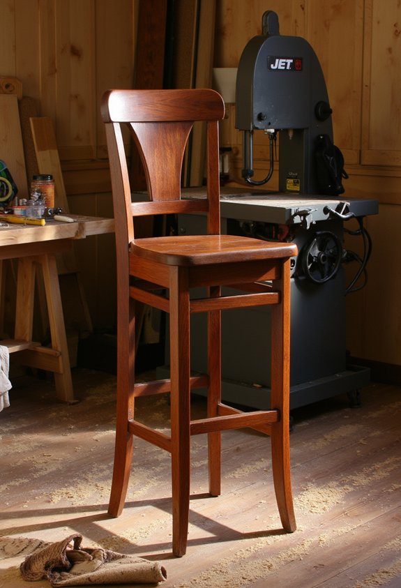 heavy duty bandsaw tensioning system