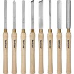 HURRICANE 8pc Wood Lathe Chisel Set Review