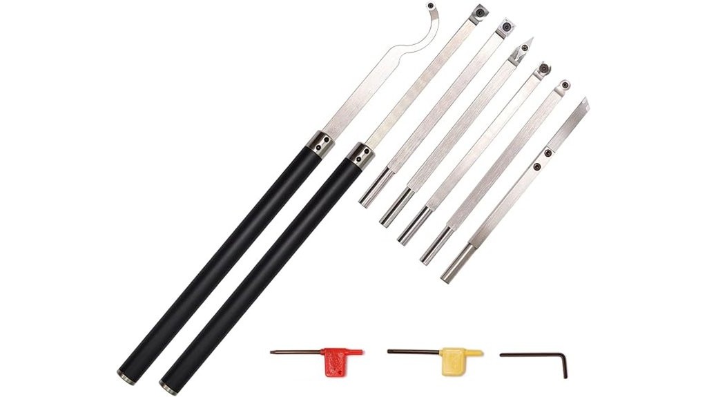 interchangeable carbide woodturning tools