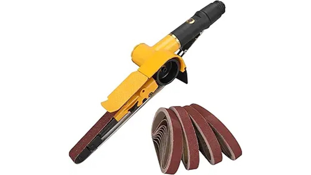pneumatic air belt sander