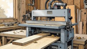 heavy duty woodworking planer