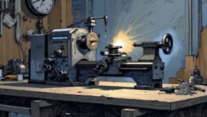 high speed mini lathe