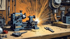 high speed mini metal lathe