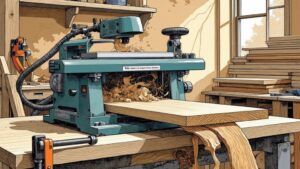 snipe free wood planing